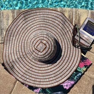 WOVEN SUNHAT J. Callanan Headwear womens floppy sun hat